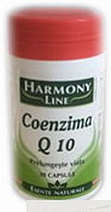 Harmony Line - Coenzyme Q10 10 mg, 30 capsule